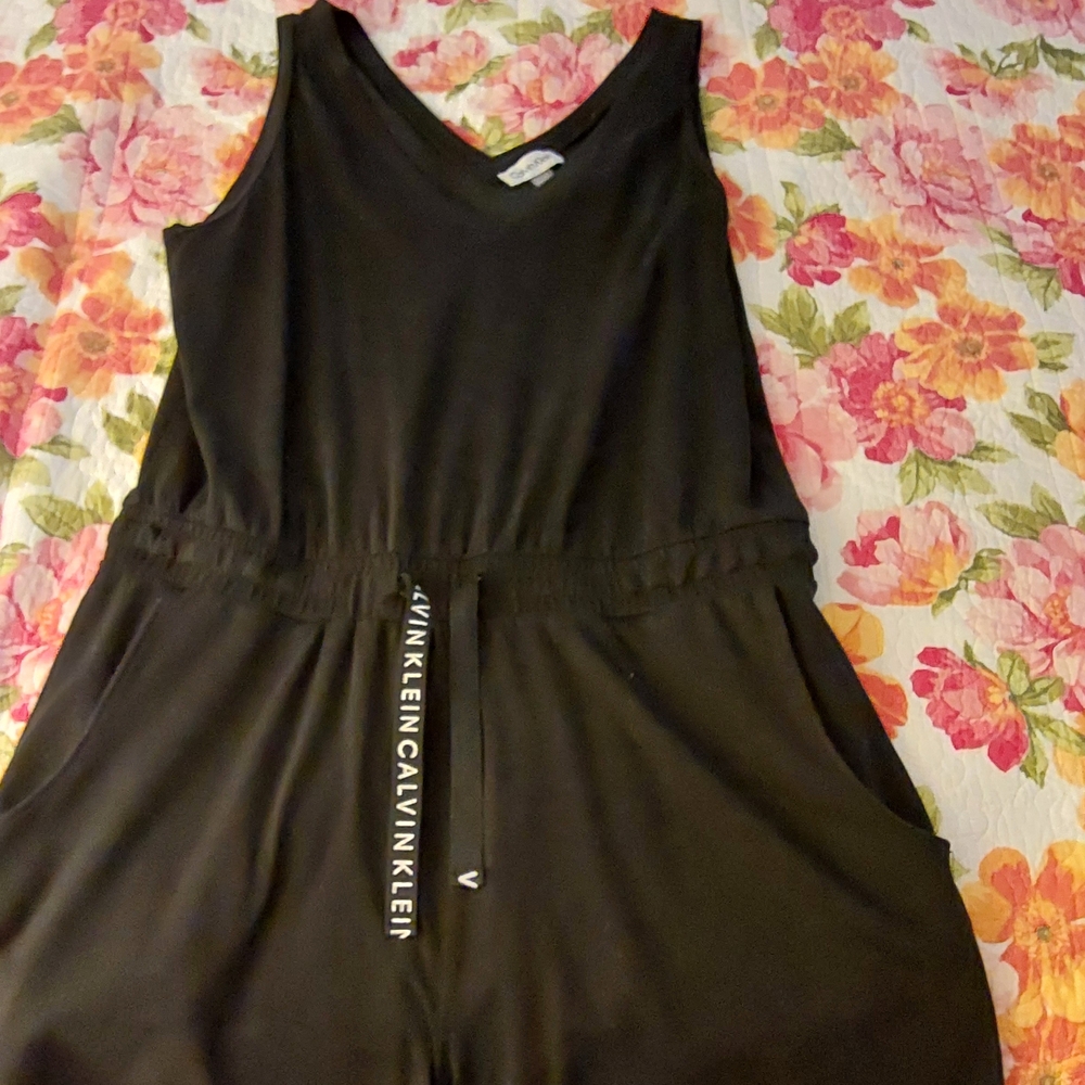 Calvin Klein Black Romper
